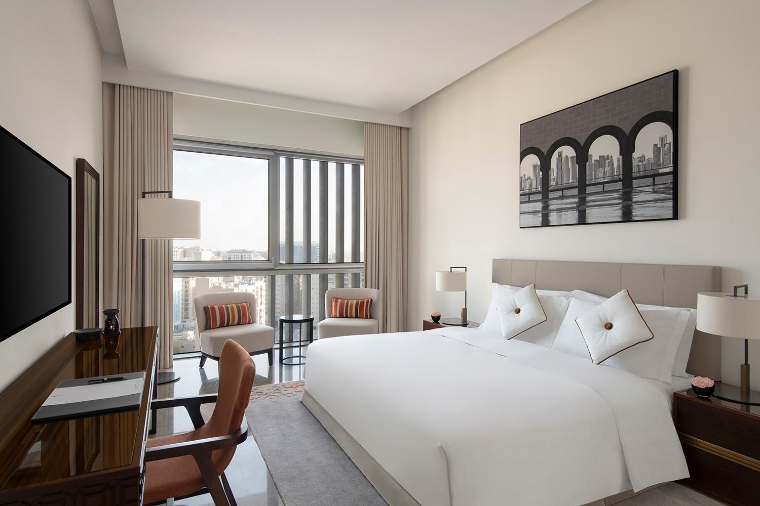 Banyan Tree Doha At La Cigale Mushaireb Room photo A bedroom at the hotel